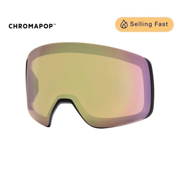 *NIB* Smith 4D MAG Replacement Lens ChromaPop Storm Yellow Flash - Picture 1 of 4